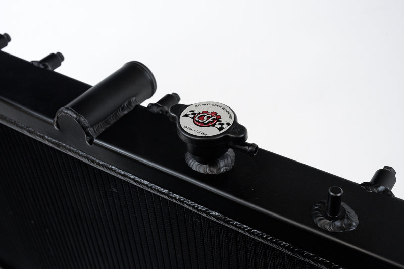 CSF 02-07 Subaru WRX/STI Radiator - Black Finish - Eaton Motorsports