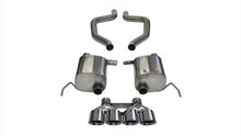 Load image into Gallery viewer, Corsa 15+ Chevy Corvette Z06 (Grand Sport M/T Only) 3in Axle Back Xtreme Exhaust Pol Quad 4.5in Tip - Eaton Motorsports