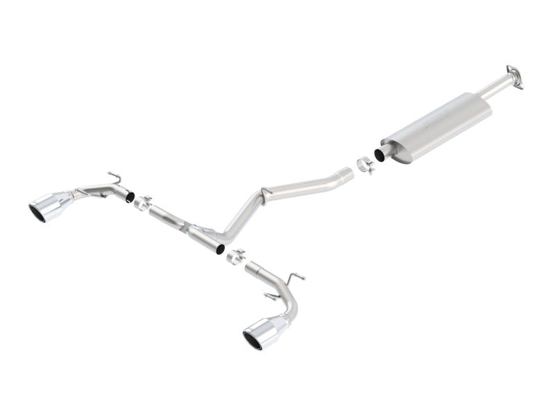Borla 13-15 Scion FR-S 2.0L 4cyl 6spd / 13 Subaru BRZ 2.0L 4cyl 6spd SS Catback Exhaust - Eaton Motorsports
