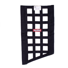 Load image into Gallery viewer, RaceQuip SFI 27.1 Rated Ribbon Style Funny Car Window Net / Black 22 to 18 H X 12 W - Eaton Motorsports