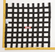 Load image into Gallery viewer, RaceQuip Black 24 X 24 SFI Ribbon Net - Eaton Motorsports