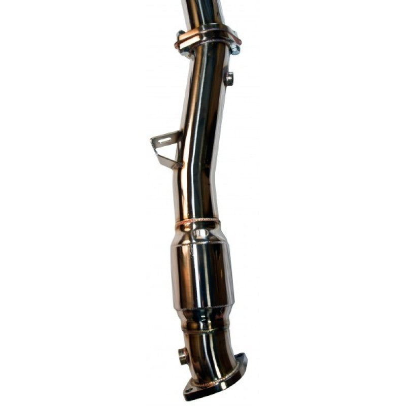 Turbo XS 02-07 WRX-STi / 04-08 Forester XT High Flow Catted Downpipe - Eaton Motorsports