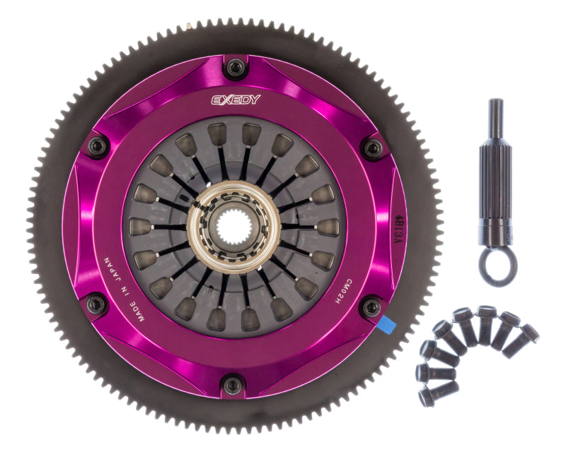Exedy 2002-2005 Subaru Impreza WRX H4 Hyper Triple Cerametallic Clutch Rigid Disc Pull Type Cover - Eaton Motorsports