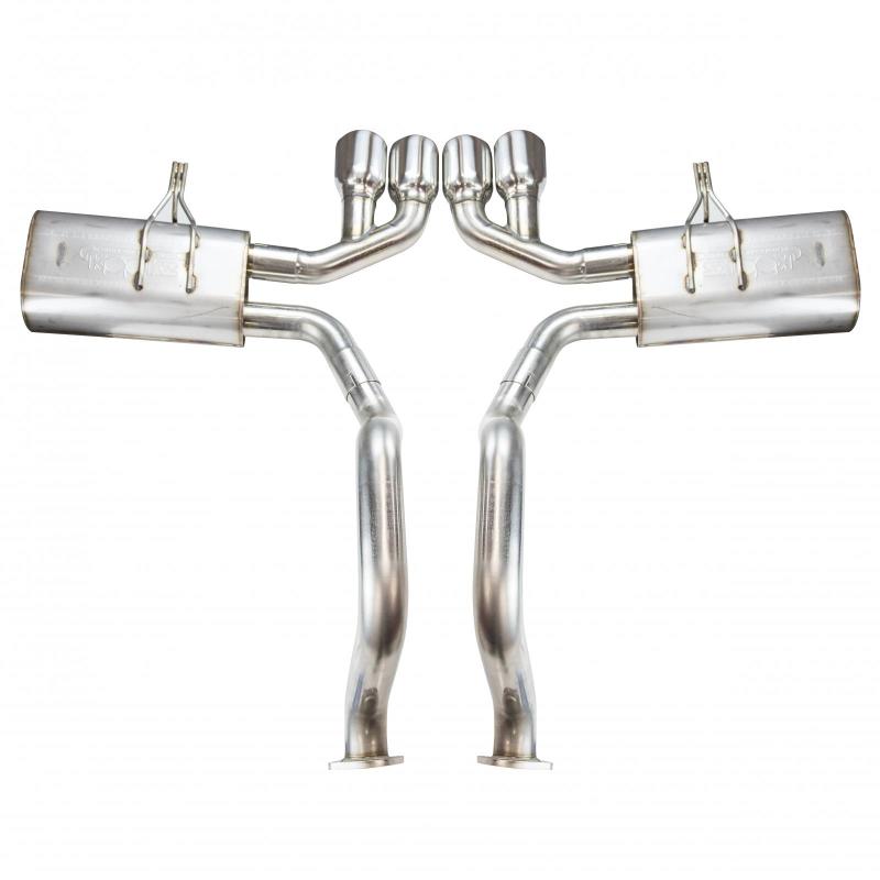 Kooks 97-04 Chevy Corvette Full 3in Axleback w/Pol Tips Requires 3in X-Pipe - Eaton Motorsports