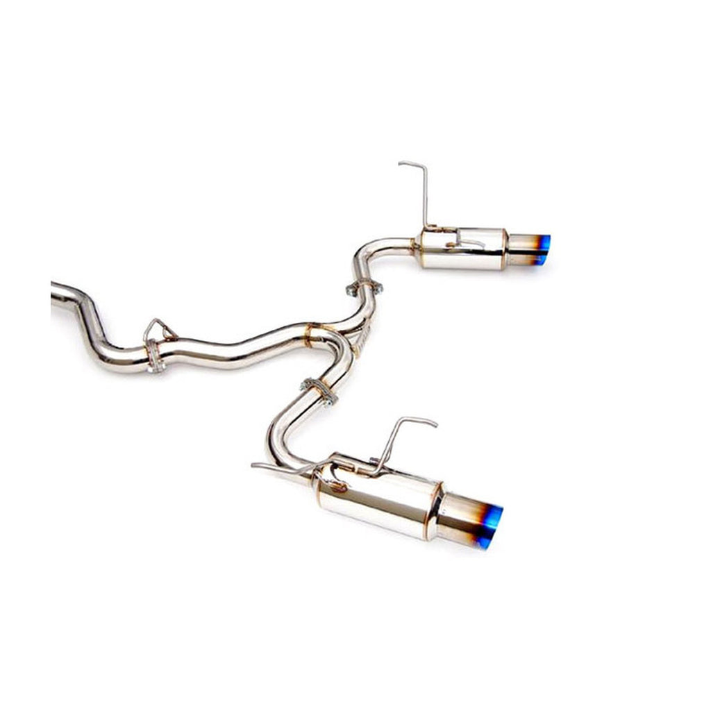 Invidia 15+ Subaru WRX/STI 4dr N1 Twin Outlet Single Layer Tip Titanium Cat-Back Exhaust - Eaton Motorsports