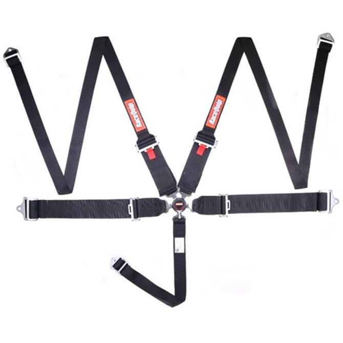 RaceQuip Black SFI CAMLOCK 5pt Dragster inUin Belt - Eaton Motorsports