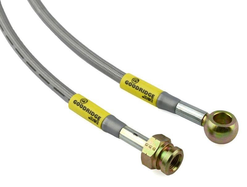 Goodridge 06-13 Chevrolet Corvette Z06/ZR1/Grand Sport Stainless Steel Brake Lines Kit - Eaton Motorsports