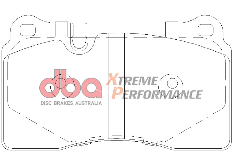 DBA 09-13 Chevy Corvette ZR-1 XP650 Rear Brake Pads - Eaton Motorsports