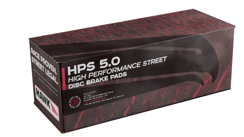 Hawk 12-16 BMW 328i HPS 5.0 Rear Brake Pads - Eaton Motorsports