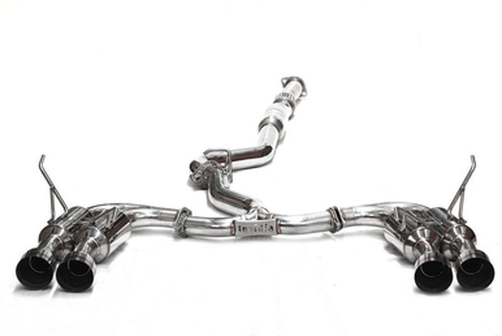 Invidia 2015+ Subaru WRX / STI Gemini/R400 Single Layer Quad Stainless Steel Tip Cat-Back Exhaust - Eaton Motorsports