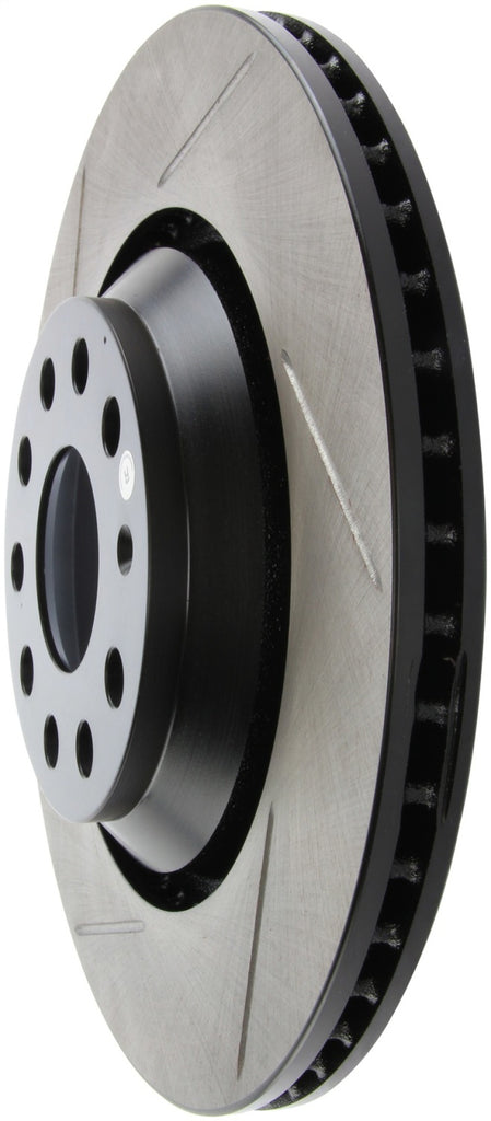 StopTech Power Slot 09 VW CC (Passat CC) / 06-09 Passat (except Syncro) Right Rear Slotted Rotor - Eaton Motorsports