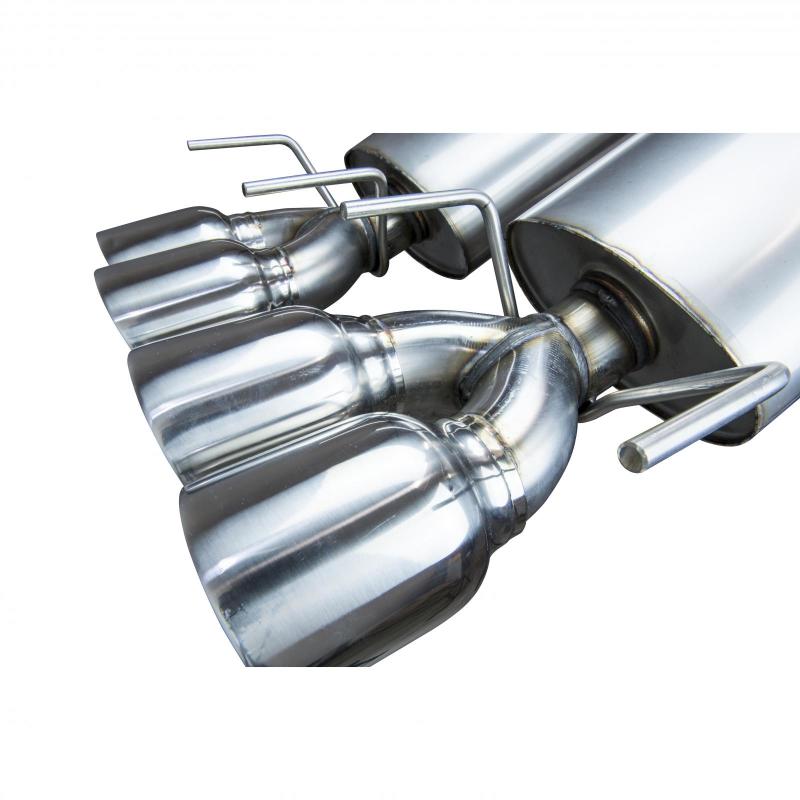 Kooks 09-13 Chevy Corvette C6 LS2/LS3 6.0L/6.2L OEM x 2 1/2in Axleback w/Pol tips - Eaton Motorsports