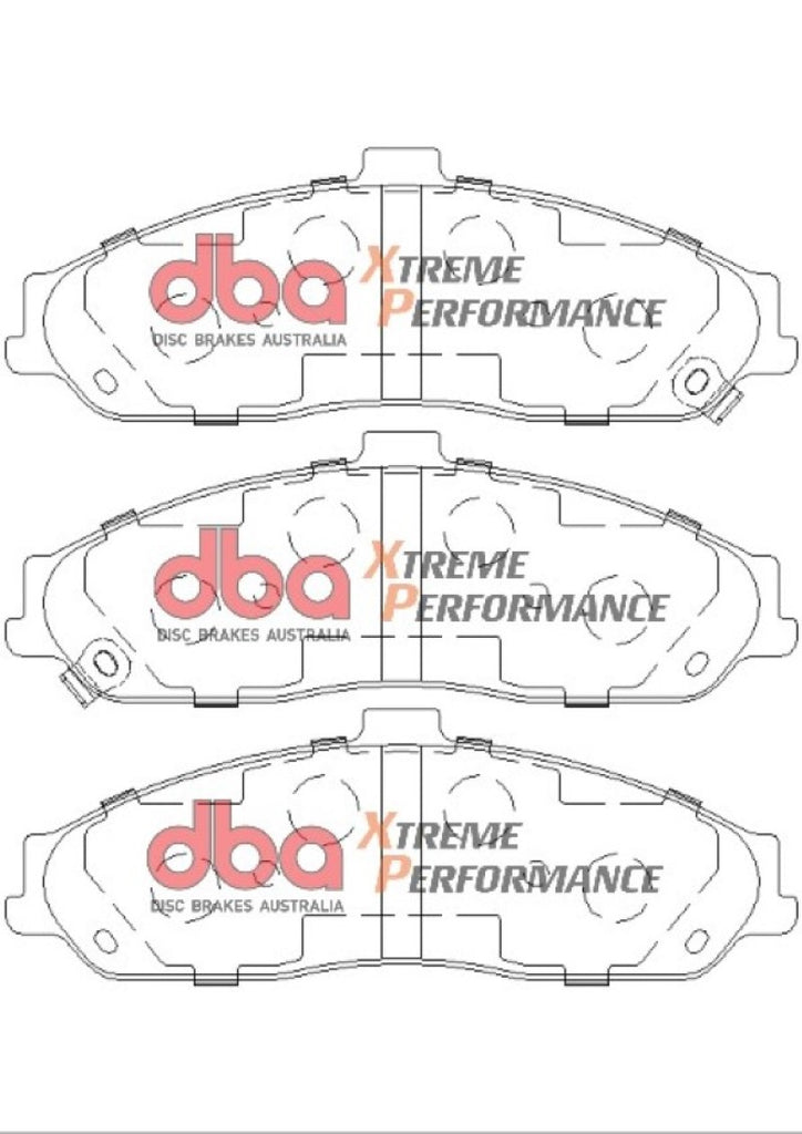 DBA 97-06 Corvette (Incl C5 Z06) XP650 Front Brake Pads - Eaton Motorsports
