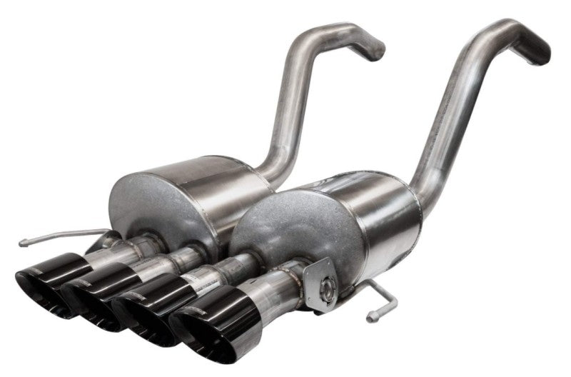 Corsa 2014-2019 Chevrolet Corvette C7 Z06 6.2L 2.75in Xtreme Axle-Back w/ Dual NPP & Quad Black Tips - Eaton Motorsports