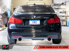 Load image into Gallery viewer, AWE Tuning BMW F3X 335i/435i Touring Edition Axle-Back Exhaust - Diamond Black Tips (102mm) - Eaton Motorsports