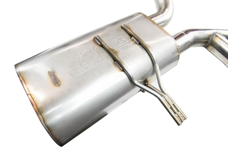 Kooks 97-04 Chevy Corvette Full 3in Axleback w/Pol Tips Requires 3in X-Pipe - Eaton Motorsports