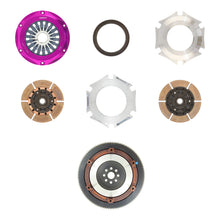 Load image into Gallery viewer, Exedy 2004-2014 Subaru Impreza WRX STI H4 Hyper Twin Cerametallic Clutch Sprung Center Disc Pull - Eaton Motorsports