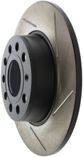 Load image into Gallery viewer, StopTech Power Slot Volkswagen GTI Rear Left Slotted Rotor - Eaton Motorsports
