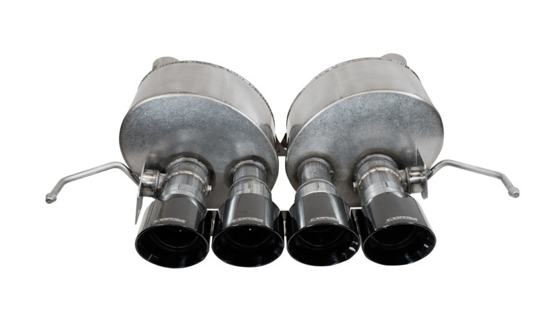 Corsa 2014-2019 Chevrolet Corvette C7 6.2L 2.75in Xtreme Valve-Back w/ Dual NPP & Quad Black Tips - Eaton Motorsports