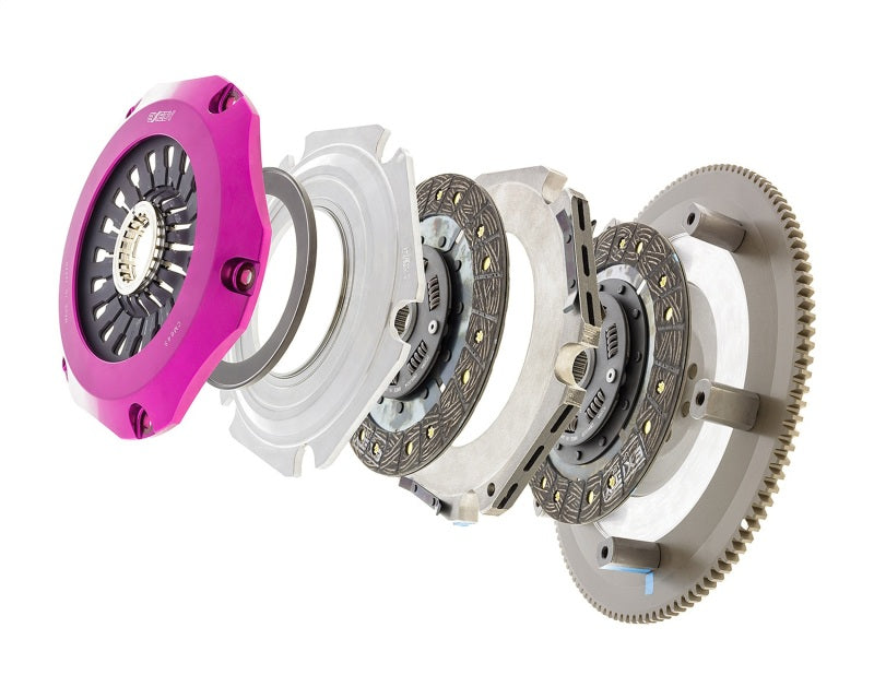Exedy 04-17 Subaru WRX STI EJ255/EJ257 2.5L Twin-Organic Clutch Kit - Eaton Motorsports