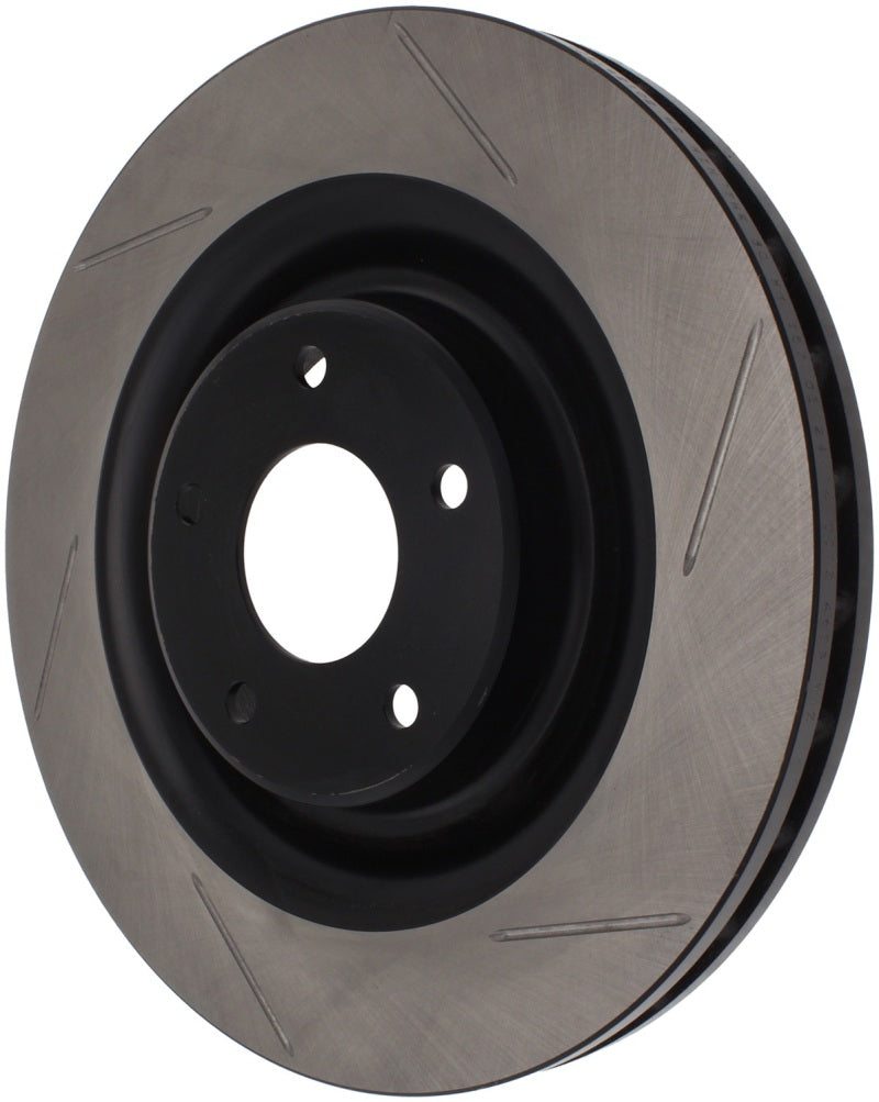 StopTech Power Slot 06-10 Chevrolet Corvette Front Right Slotted Rotor - Eaton Motorsports