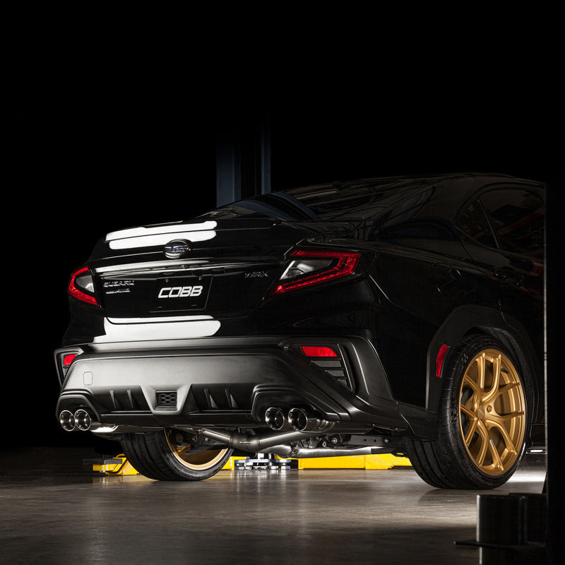 Cobb 22-23 Subaru WRX Stainless Steel 3in. Catback Exhaust - Eaton Motorsports