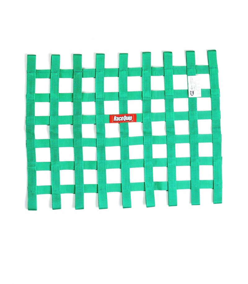 RaceQuip Green SFI Ribbon Window Net - Eaton Motorsports