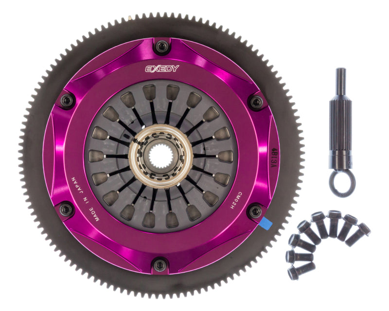 Exedy 2002-2005 Subaru Impreza WRX H4 Hyper Triple Cerametallic Clutch Rigid Disc Pull Type Cover - Eaton Motorsports