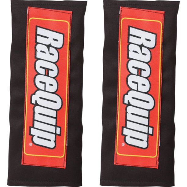 RaceQuip Harness Pad Pair Black - Eaton Motorsports