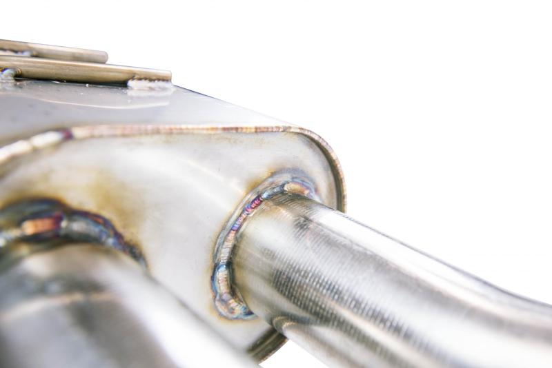 Kooks 97-04 Chevy Corvette Full 3in Axleback w/Pol Tips Requires 3in X-Pipe - Eaton Motorsports