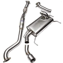 Load image into Gallery viewer, Invidia 08+ WRX Hatch Q300 Single Rolled SS Cat-back Exhaust - Eaton Motorsports
