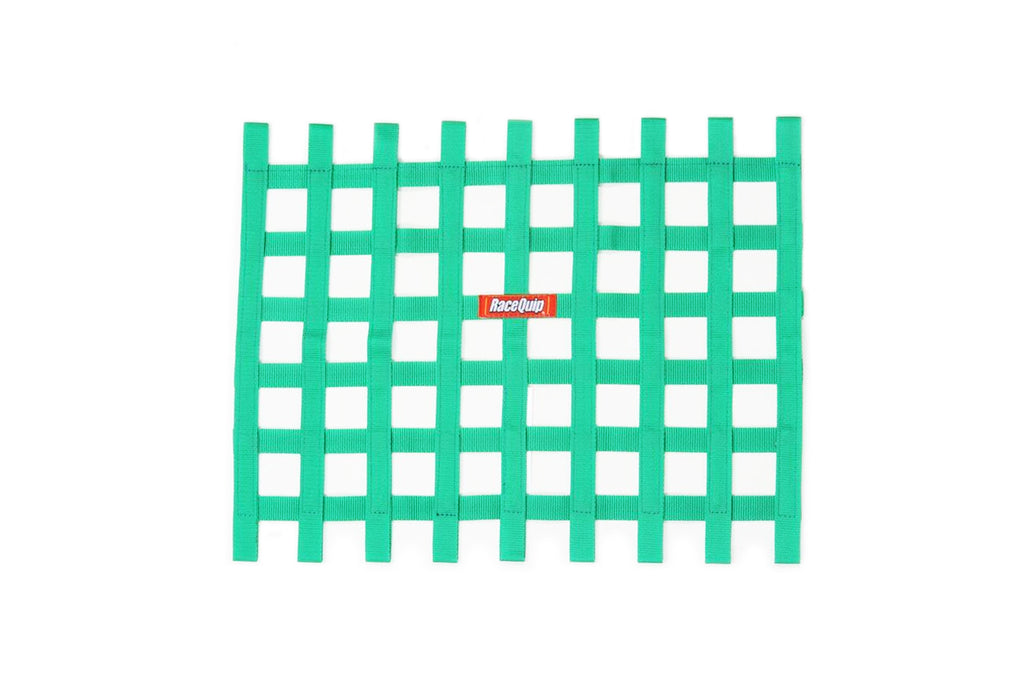 RaceQuip Green Ribbon Window Net - Eaton Motorsports