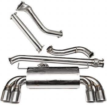 Turbo XS 08+ STI GT Catted Turboback Exhaust - Eaton Motorsports