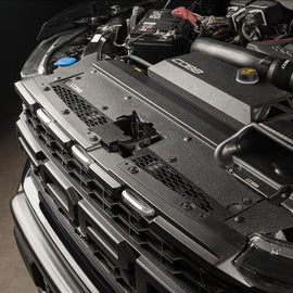 Cobb 21-22 Ford F-150 Eco Boost Radiator Shroud - Wrinkle Black - Eaton Motorsports