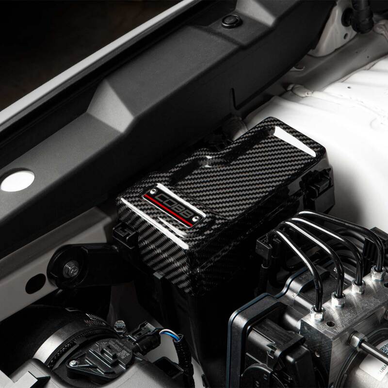 Cobb 22-23 Subaru WRX Redline Carbon Fiber Fuse Cover (Passenger Side) - Eaton Motorsports