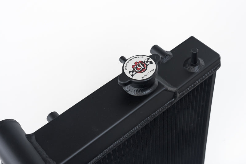 CSF 08-21 Subaru WRX/STI 2-Row 42mm Race-Spec All Aluminum Radiator - Black - Eaton Motorsports