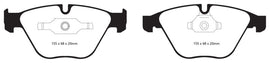 EBC 06-12 BMW 335i 3.0T (E90/E92/E93) Bluestuff Front Brake Pads - Eaton Motorsports