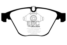 Load image into Gallery viewer, EBC 08-10 BMW M3 4.0 (E90) Redstuff Front Brake Pads - Eaton Motorsports