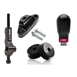 Cobb 02-07 Subaru WRX 5MT w/Factory Short Shift Stg 1+ Drivetrain Pkg (Tall Weighted Knob) - Blk - Eaton Motorsports