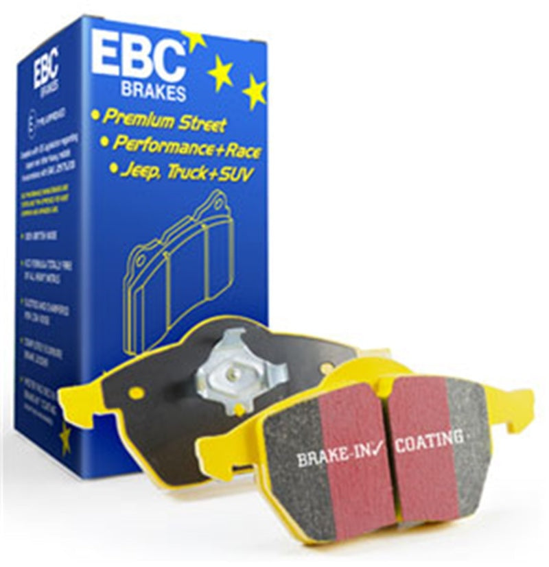 EBC 15-21 Volkswagen GTi 2.0 Turbo Yellowstuff Rear Brake Pads - Eaton Motorsports