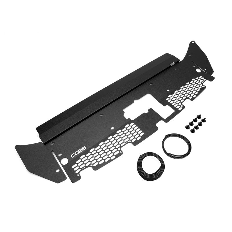 Cobb 18-20 Ford F-150 Eco Boost 3.5L/2.7L Radiator Shroud - Wrinkle Black - Eaton Motorsports