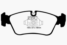 EBC 99-02 BMW Z3 2.5 Yellowstuff Front Brake Pads - Eaton Motorsports