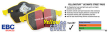 Load image into Gallery viewer, EBC 06-08 Chevrolet Corvette (C6) 7.0 (Z06) Yellowstuff Rear Brake Pads - Eaton Motorsports