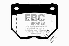 EBC 89-95 Nissan Skyline (R32) 2.6 Twin Turbo GT-R Bluestuff Rear Brake Pads - Eaton Motorsports