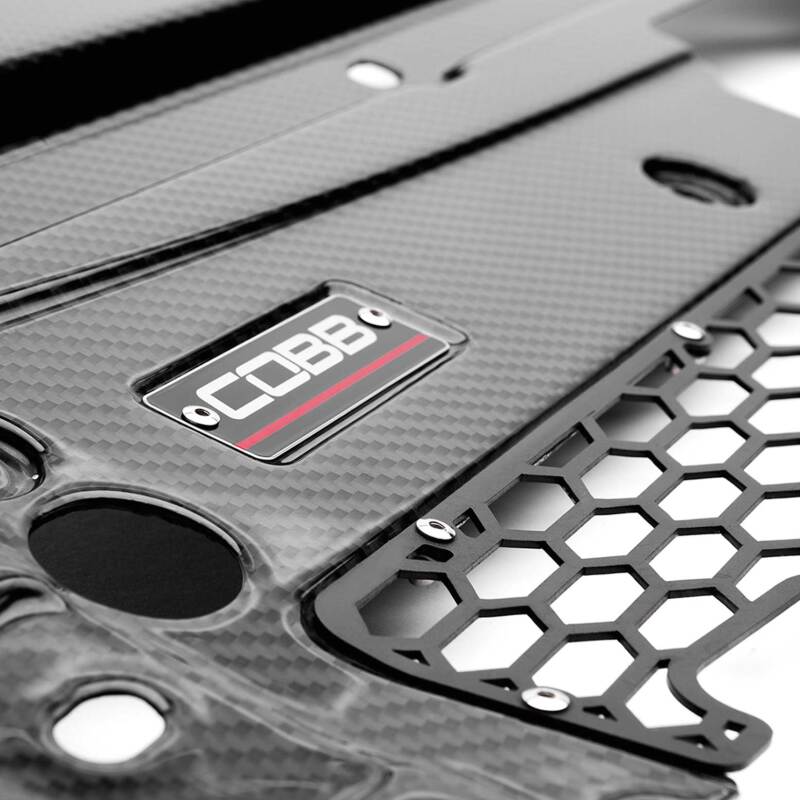 Cobb 21-23 Ford F-150 Ecoboost 3.5/2.7 Raptor/Tremor/Limited Redline Carbon Fiber Radiator Shroud - Eaton Motorsports