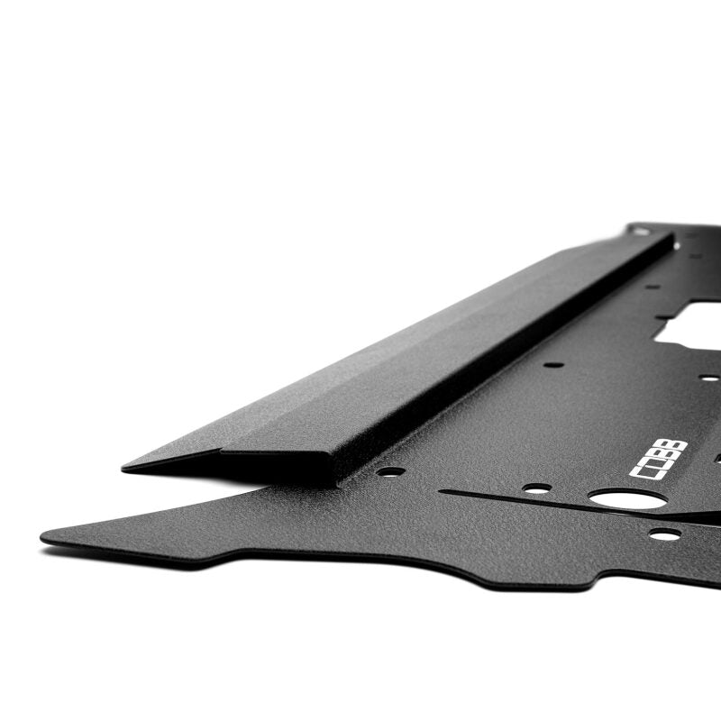 Cobb 21-22 Ford F-150 Eco Boost Radiator Shroud - Wrinkle Black - Eaton Motorsports