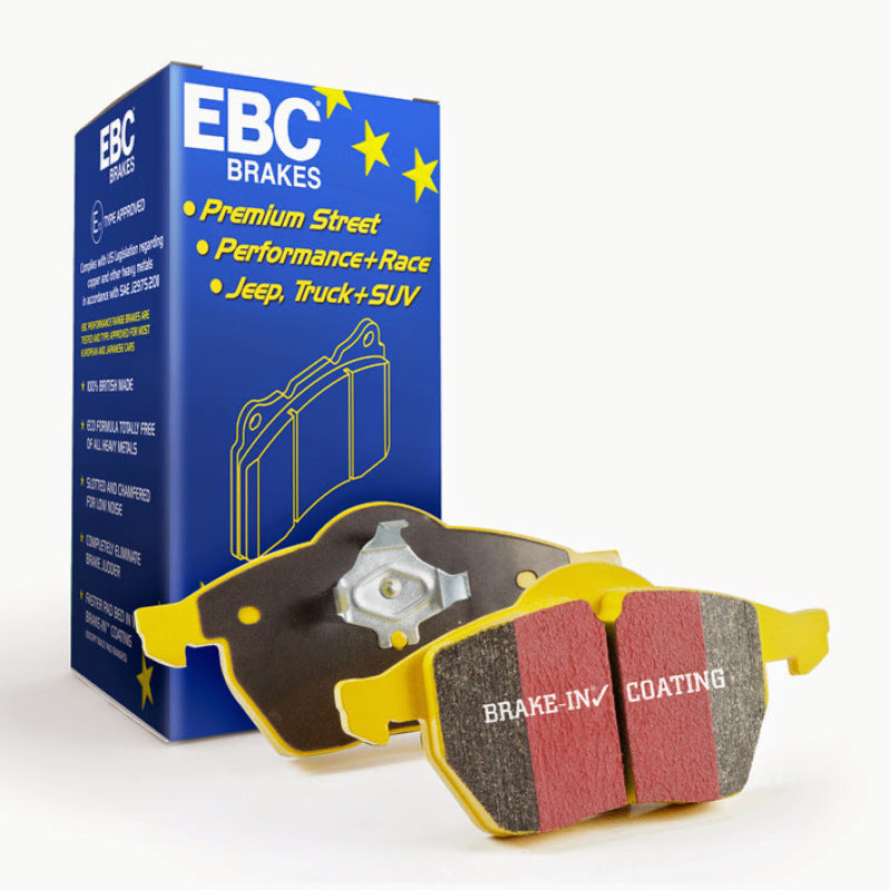 EBC 14+ BMW i8 1.5 Turbo/Electric Yellowstuff Front Brake Pads - Eaton Motorsports