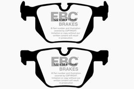 EBC 06-12 BMW 335i 3.0T (E90/E92/E93) Bluestuff Rear Brake Pads - Eaton Motorsports
