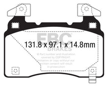 Load image into Gallery viewer, EBC 14+ Cadillac CTS Vsport 3.6 Twin Turbo Yellowstuff Front Brake Pads - Eaton Motorsports