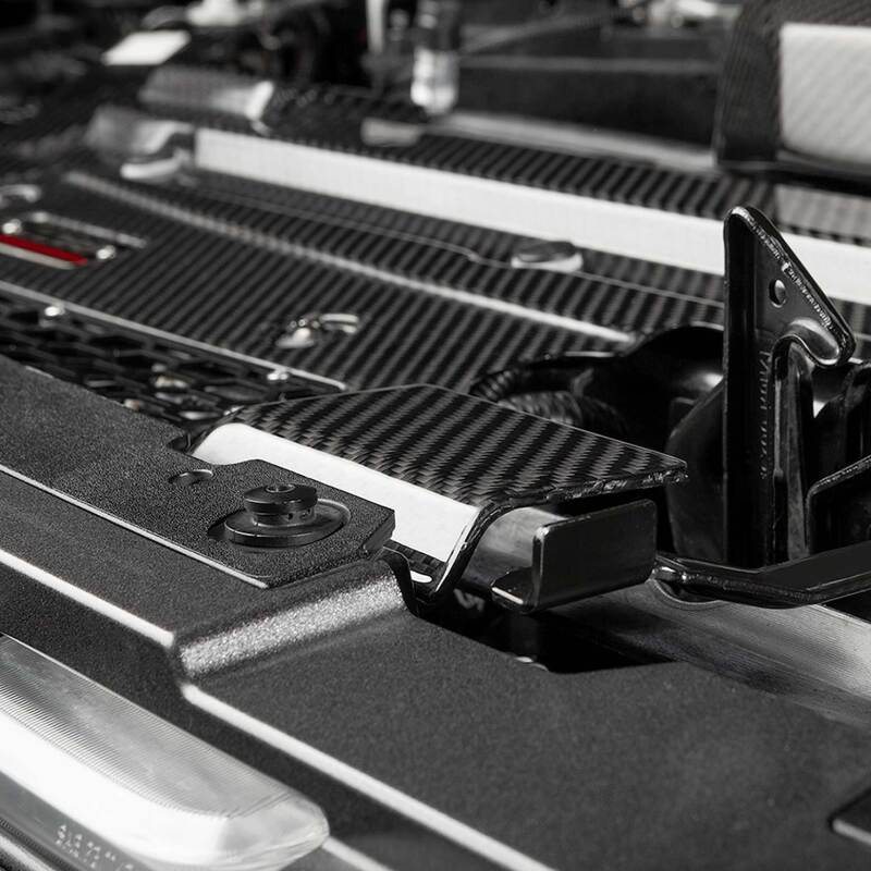 Cobb 21-23 Ford F-150 Ecoboost 3.5/2.7 Raptor/Tremor/Limited Redline Carbon Fiber Radiator Shroud - Eaton Motorsports